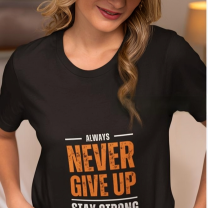 Brandes T-Shirts For Ever "Never Give UP"