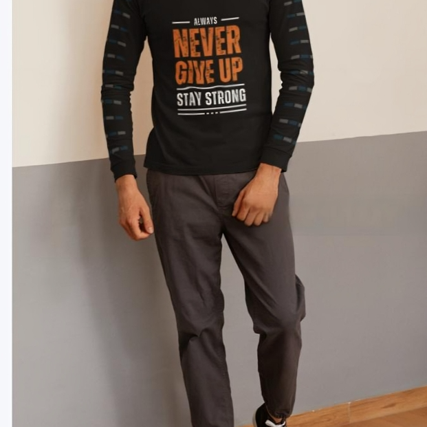 Brandes T-Shirts For Ever "Never Give UP"